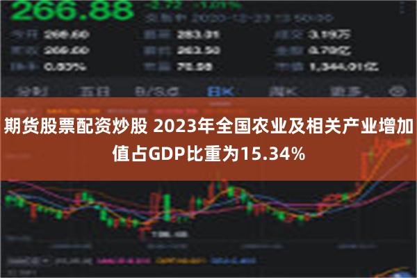 期货股票配资炒股 2023年全国农业及相关产业增加值占GDP比重为15.34%